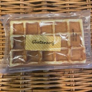 Glutenvrije wafels 2 stuks.