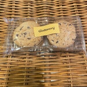 Glutenvrije chocolate chips cookies.