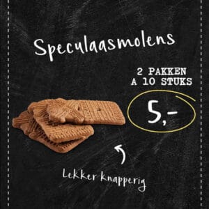 Speculaasmolens 2 pakken 5 euro!!