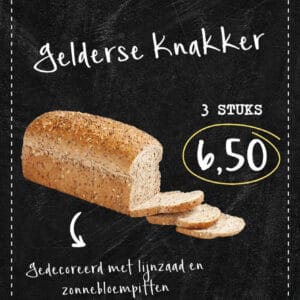 Gelderse knakker 3 stuks 6,50.